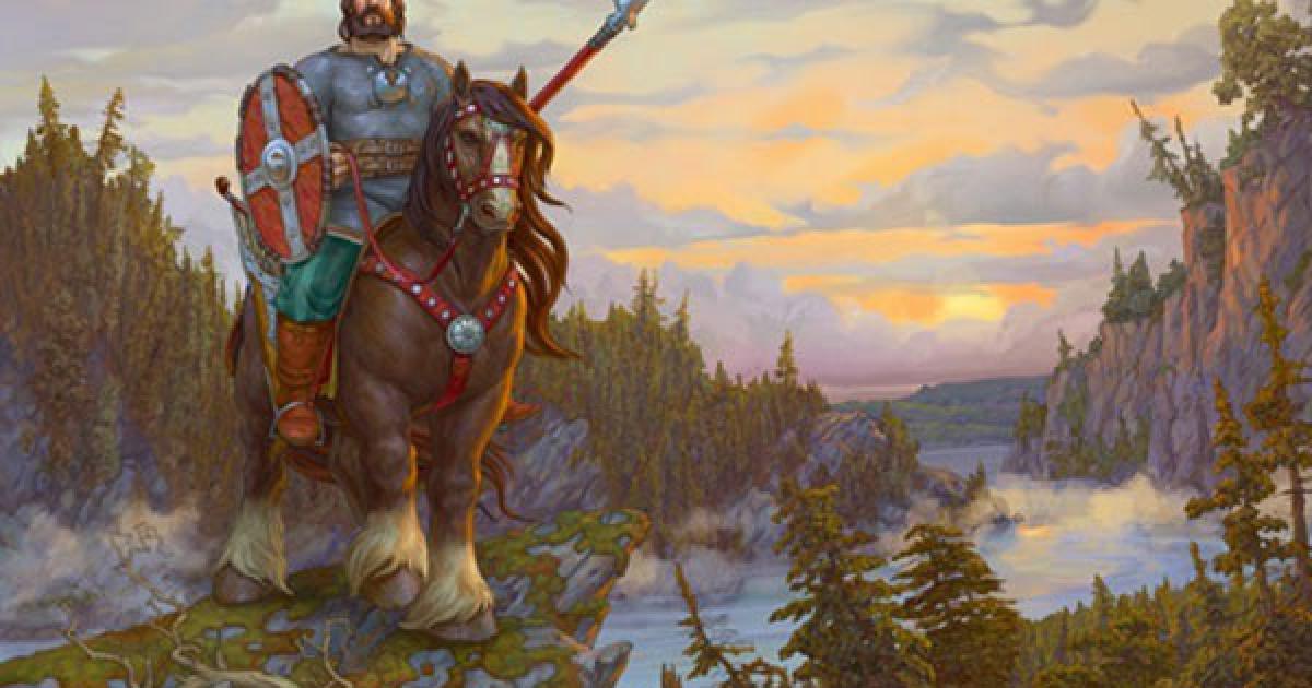 Siberian warlord horseman