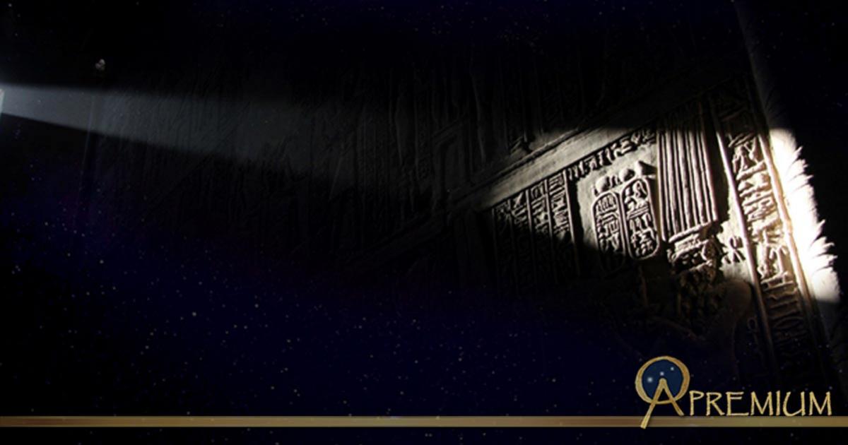 Deriv; Inside Temple Edfu and stars