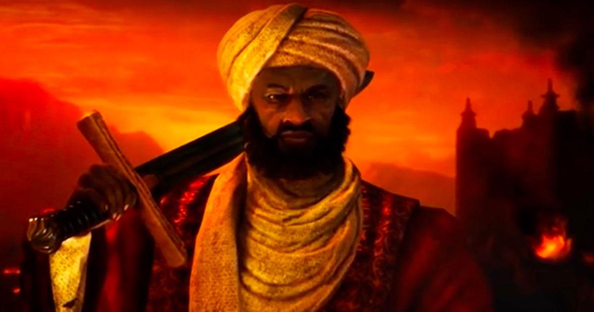 Askia the Great, ruler of the Songhai Empire 1493 to 1528.