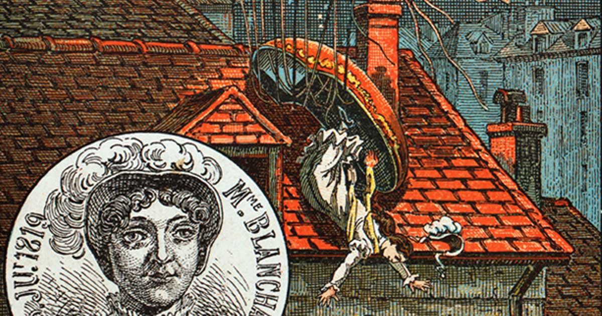 Sophie Blanchard’s unfortunate accident and death. 