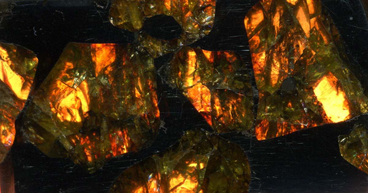 Pallasite - Fukang Meteorite