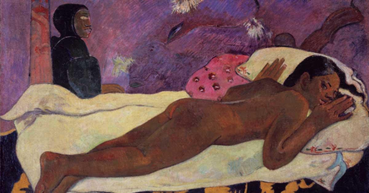The Spirit of the Dead Keeps Watch’ (1892) by Paul Gauguin.