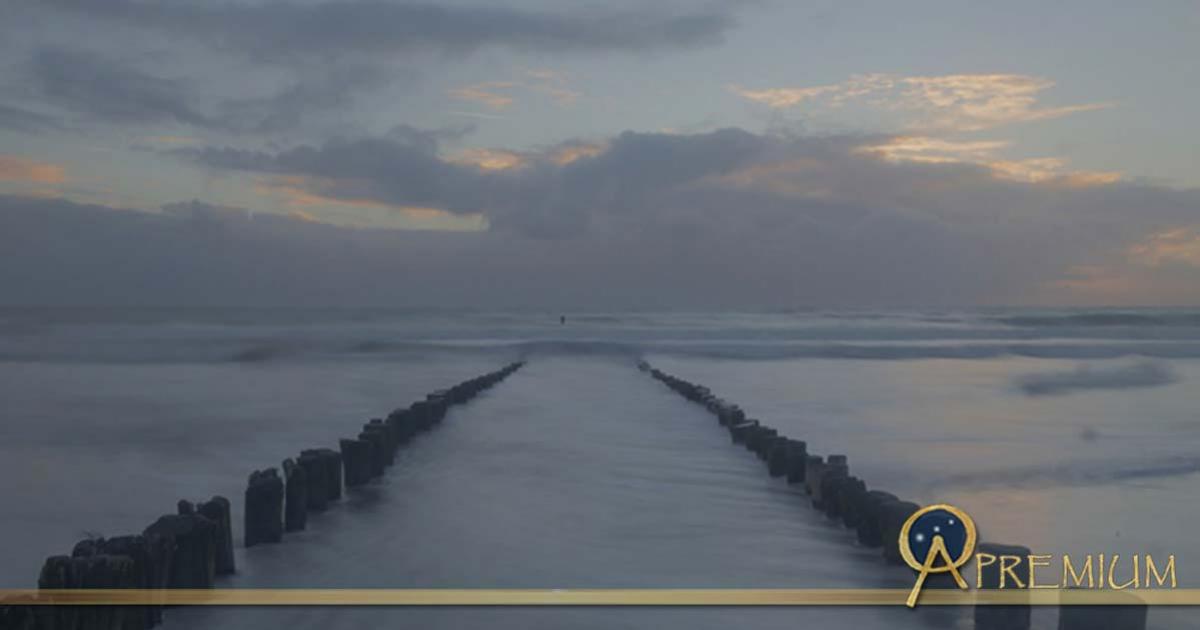 North Sea once formed a land-bridge between Europe and Britain.