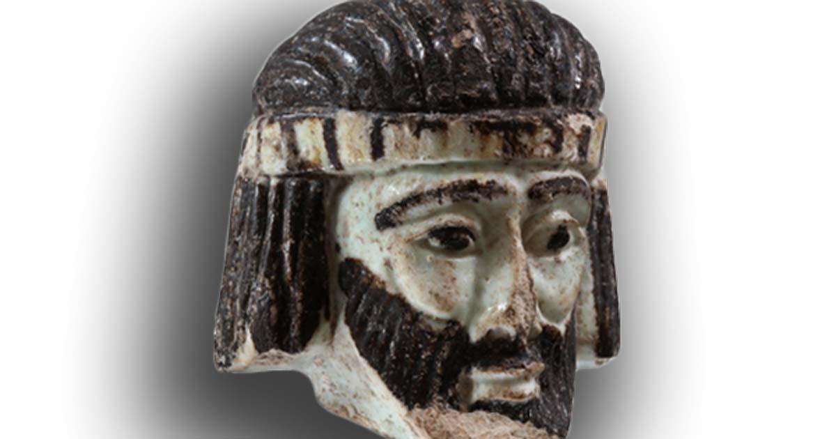 Archaeologists believe this is the head from a sculpture of an unknown authority figure who lived in Israel 2,800 years ago.