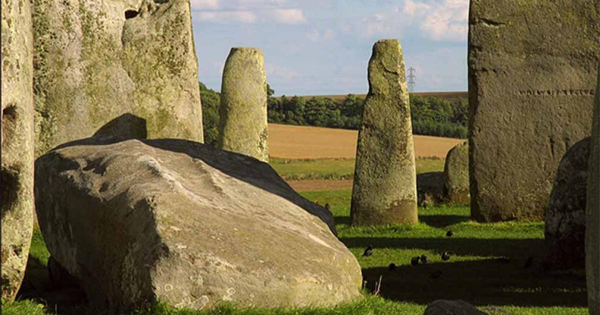 The Altar Stone at Stonehenge.         Source: Pam Brophy / Past the Stones: Stonehenge