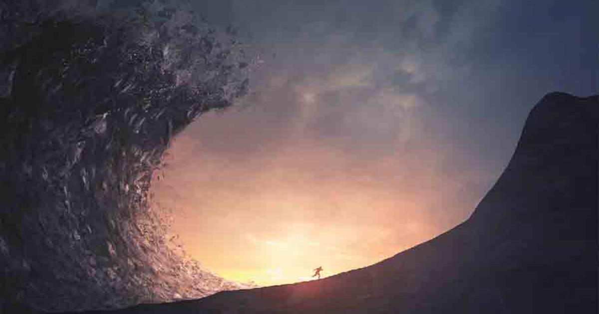 The magnitude of the Storegga tsunami would have wiped out many modern Scottish cities. Source: Kevin Carden / Adobe Stock