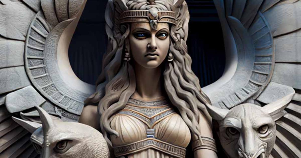 Sumerian priestess. Source: Oleksandr / Adobe Stock.