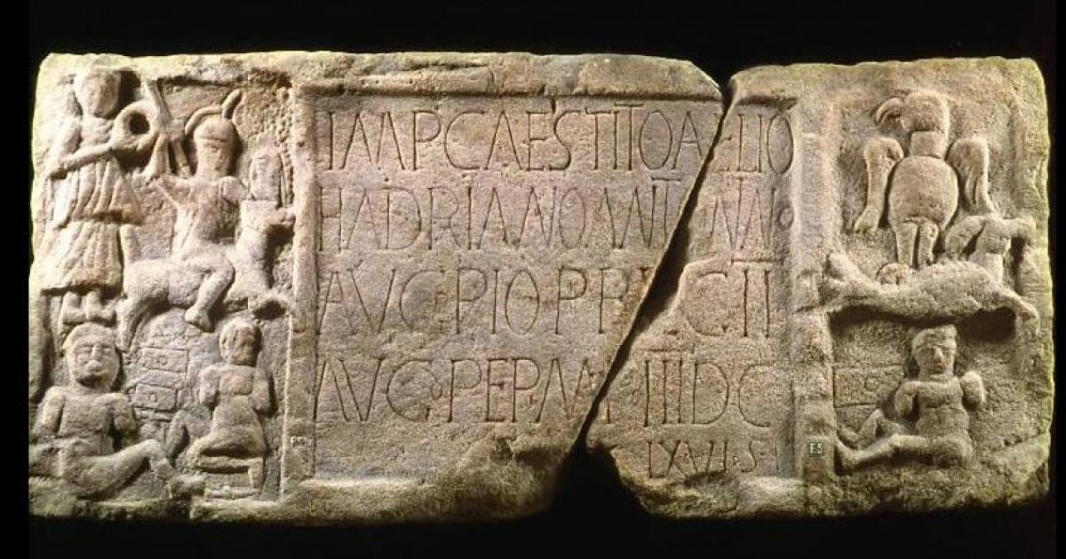  The Summerstone slab, found near Bearsden