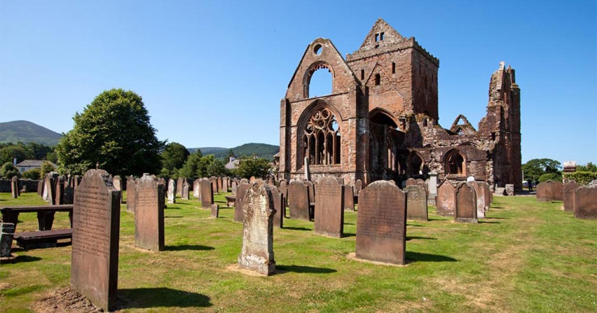 Sweetheart Abbey, Dumfries and Galloway, Scotland             Source: Heartland Arts / Adobe Stock