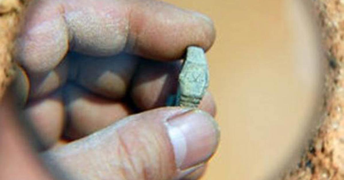 The Swiss ring watch found by Chinese archaeologists within a Ming Dynasty tomb. Source: EuroPics
