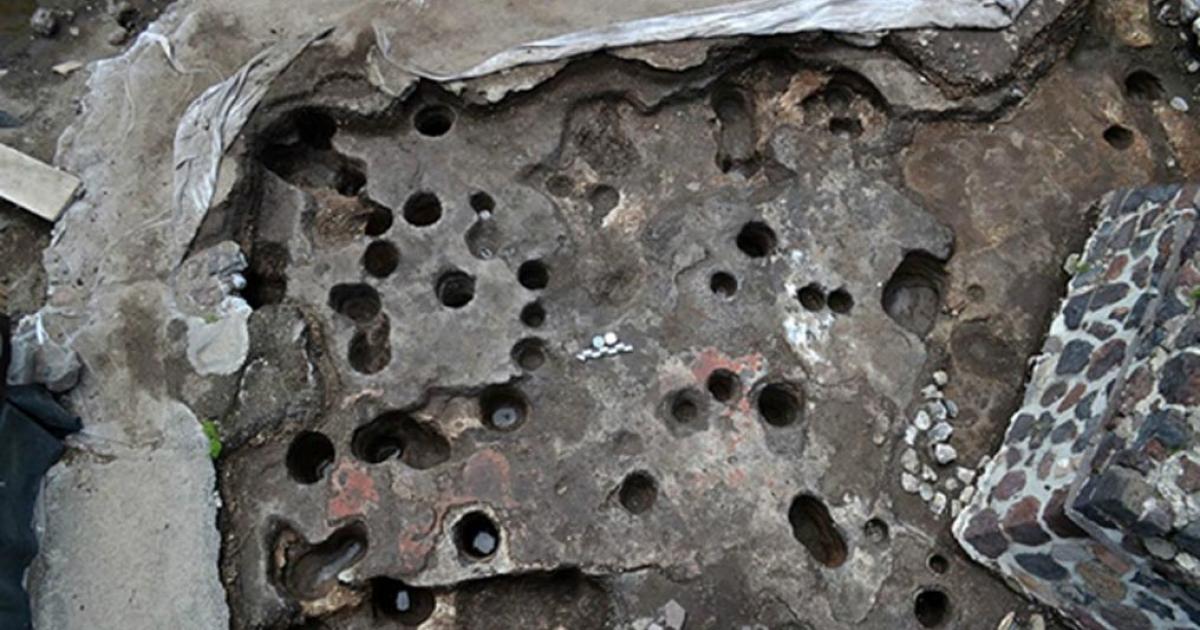 Archaeologists Uncover a Symbolic Code Hidden in the Crater-Filled Plaza of the Moon in Teotihuacan 