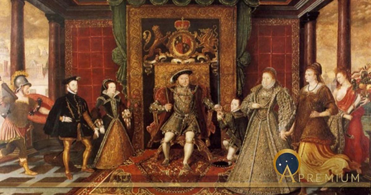 The Family of Henry VIII: An Allegory of the Tudor Succession by Lucas de Heere (1572) National Museum Cardiff (Public Domain)