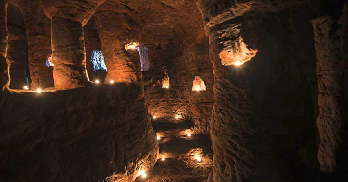 You Never Know What You’ll Find Down the Rabbit Hole! Were the Spooky Caynton Caves a Secret Templar Sanctuary?