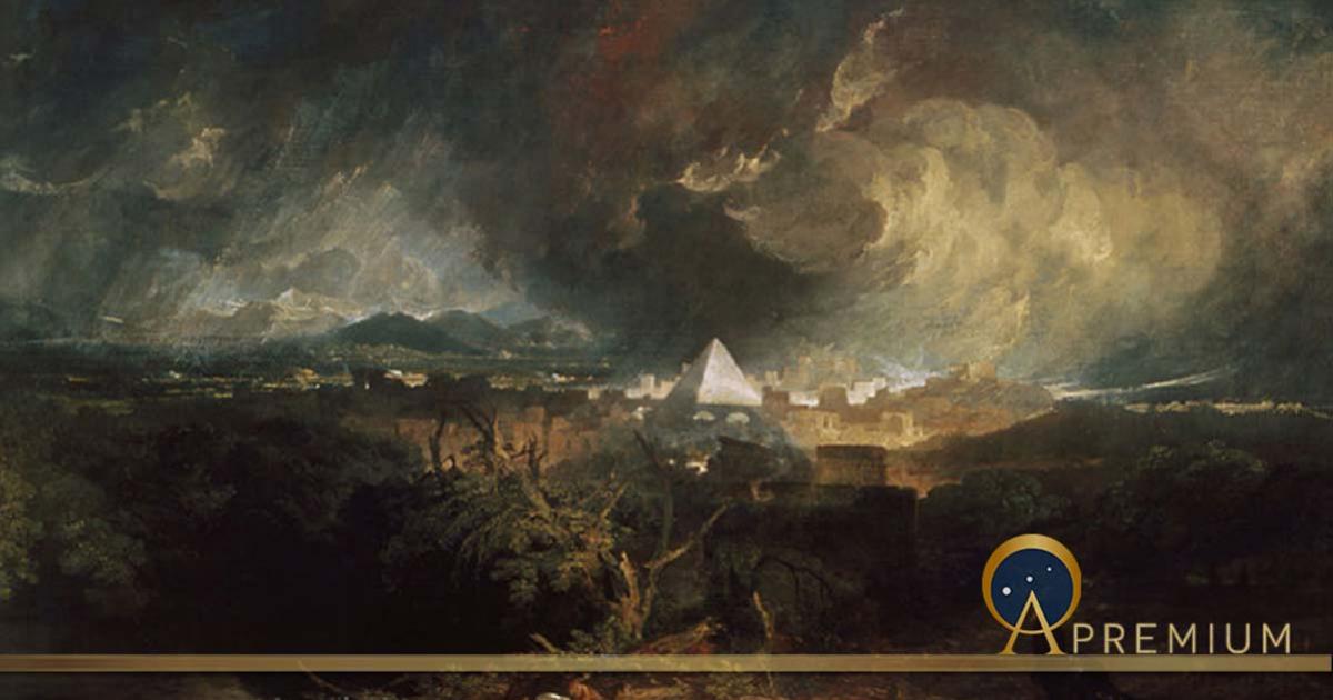 The Fifth Plague of Egypt by J. M. W. Turner (1800) Indianapolis Museum of Art  (Public Domain)