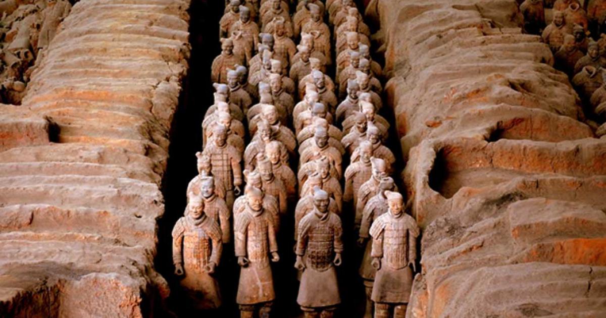 Terracotta Warriors, Xi’an, China. 