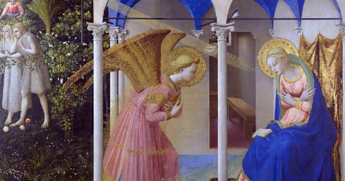 The Annunciation by Fra Angelico 