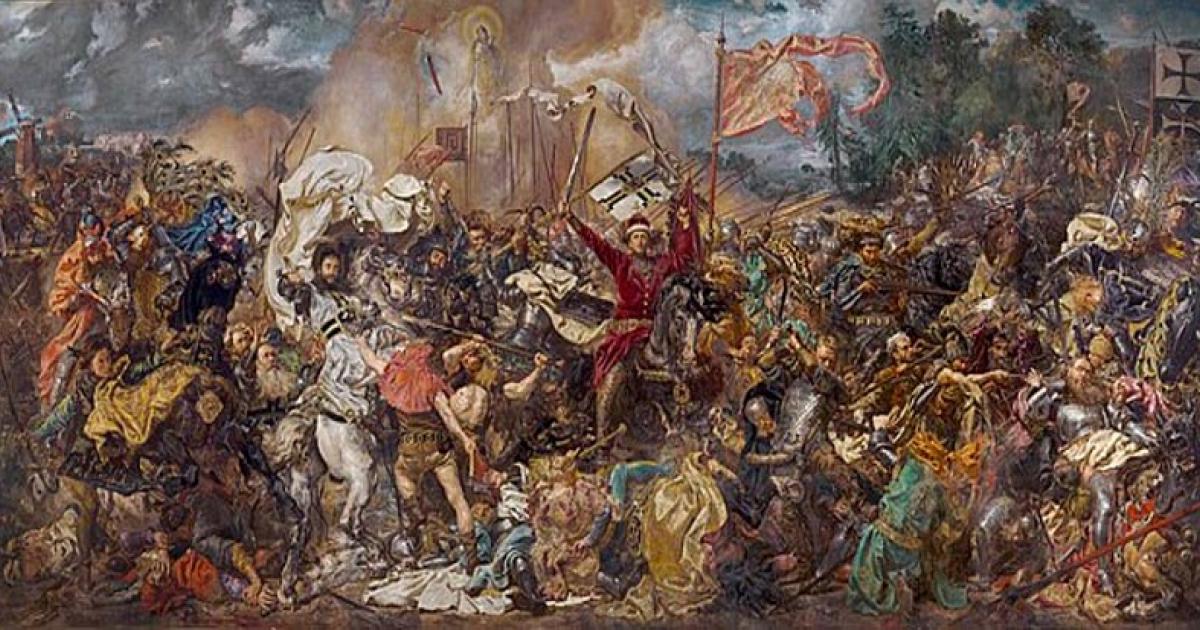 The Battle of Grunwald, by Jan Matejko	Source: Public Domain