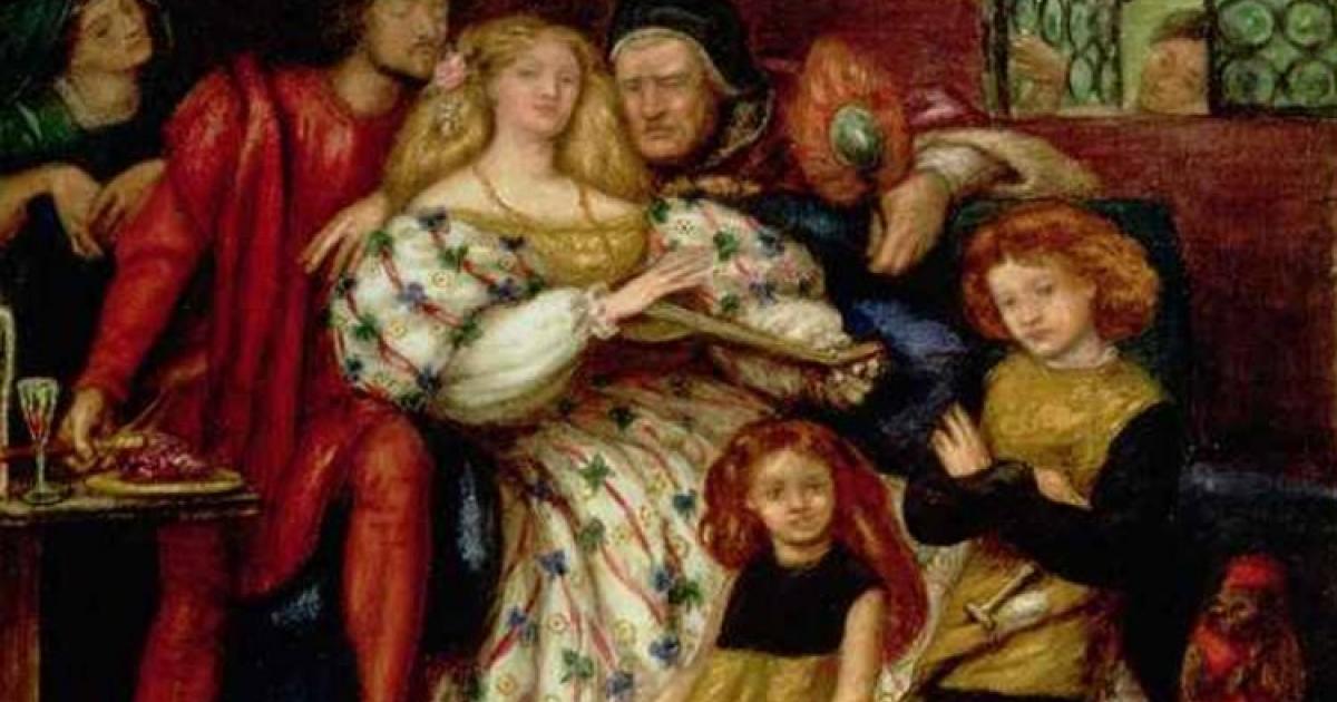 The Borgia Family by Dante Gabriel Rossetti		Source: Public Domain