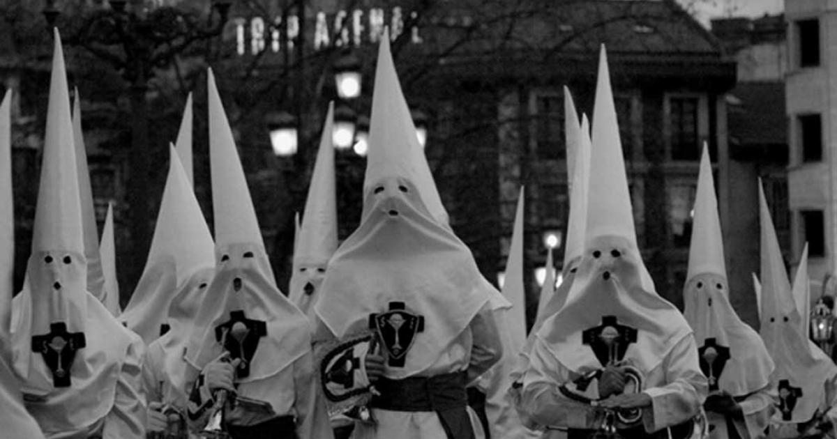 Easter procession in Bilbao, Spain