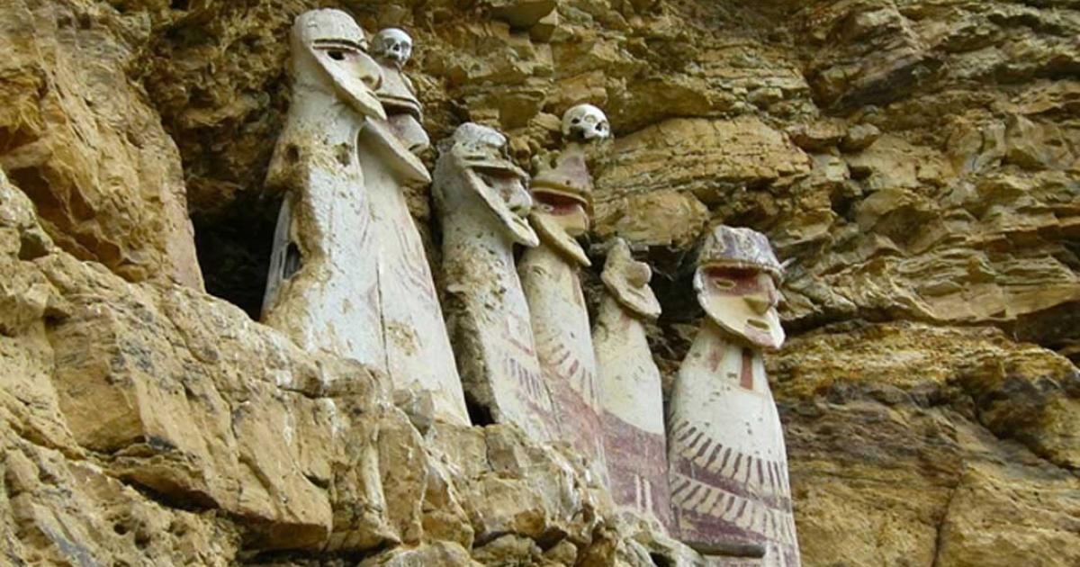 The sarcophagi of Carajia, emblematic of the lost Chachapoya culture. Source: BigStockPhoto