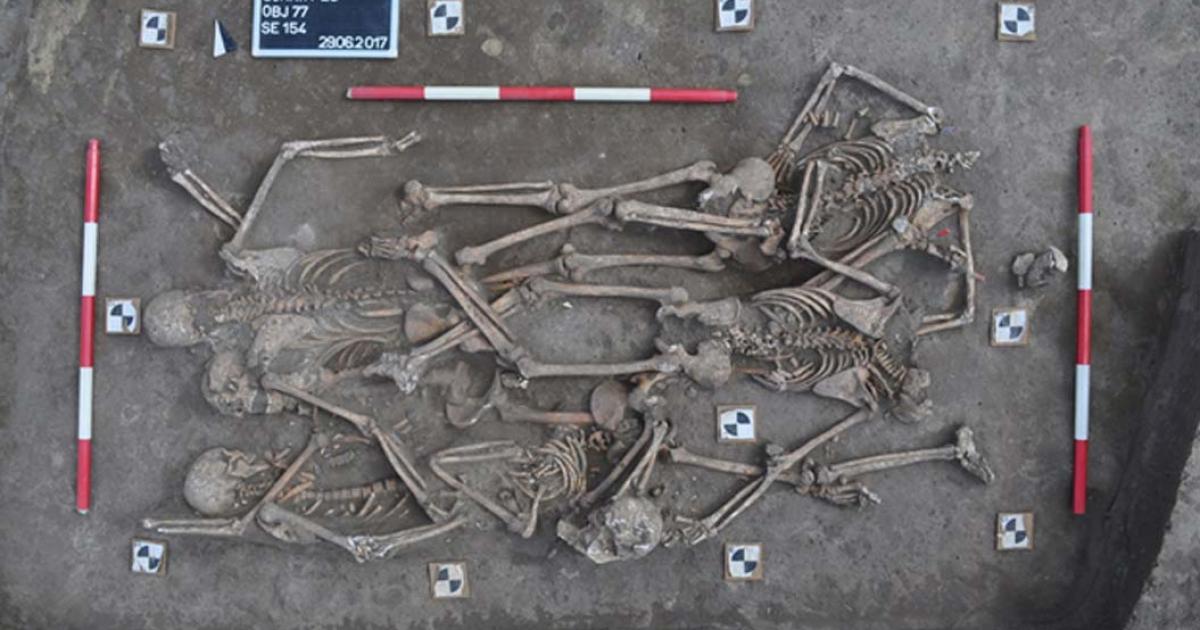 Several mass graves have been found at the site of one of the biggest battles of the Napoleonic Wars, during which some 55,000 soldiers died in July 1809.