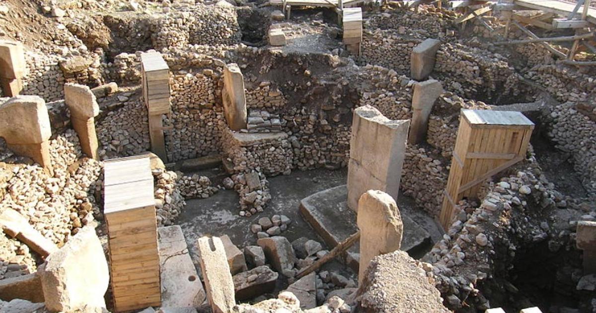 Archaeological site of Göbeklitepe in Turkey