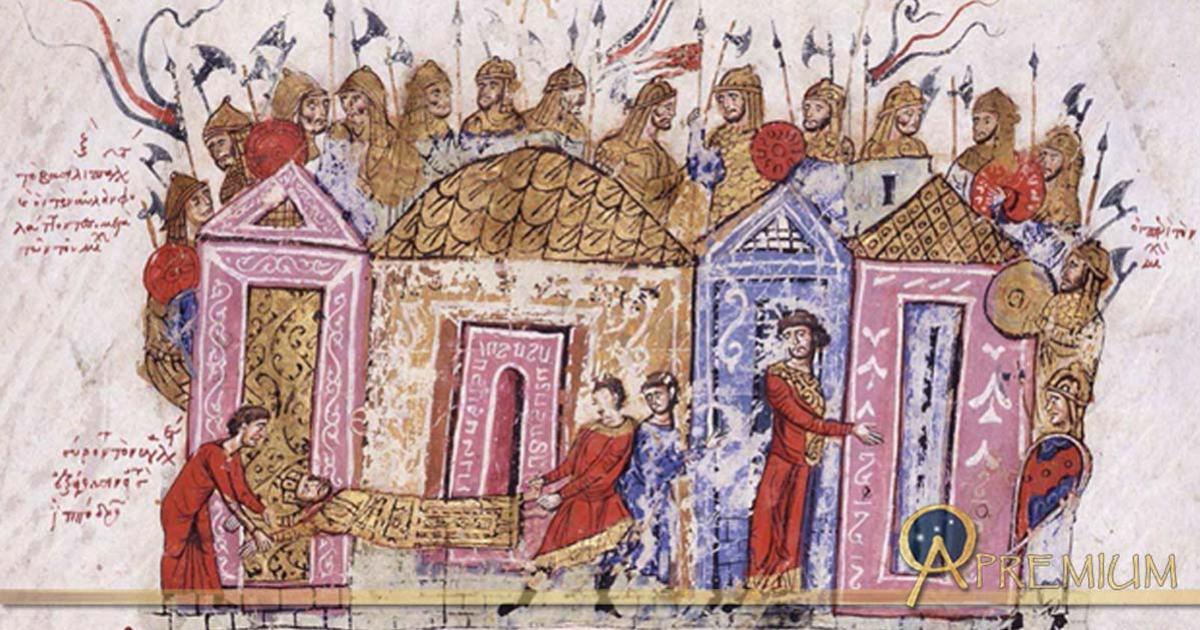 Varangian Guard .Chronicle of John Skylitzes 13th Century