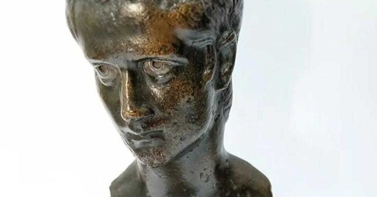 The bronze bust of Caligula. Source: Courtesy of the Schroder Collection