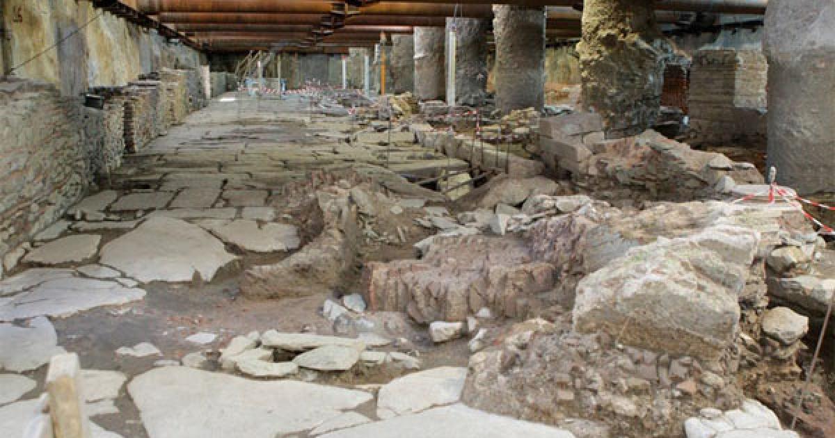 Thessaloniki Byzantine Underground Road
