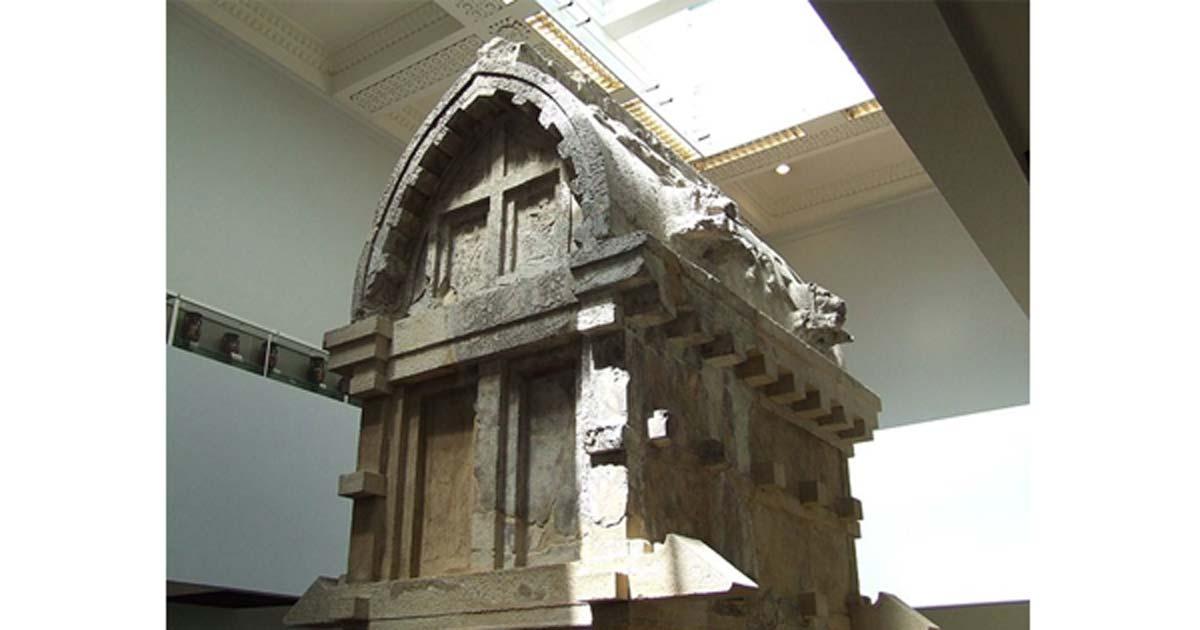 Payava's tomb from Xanthos, now in the British Museum. 