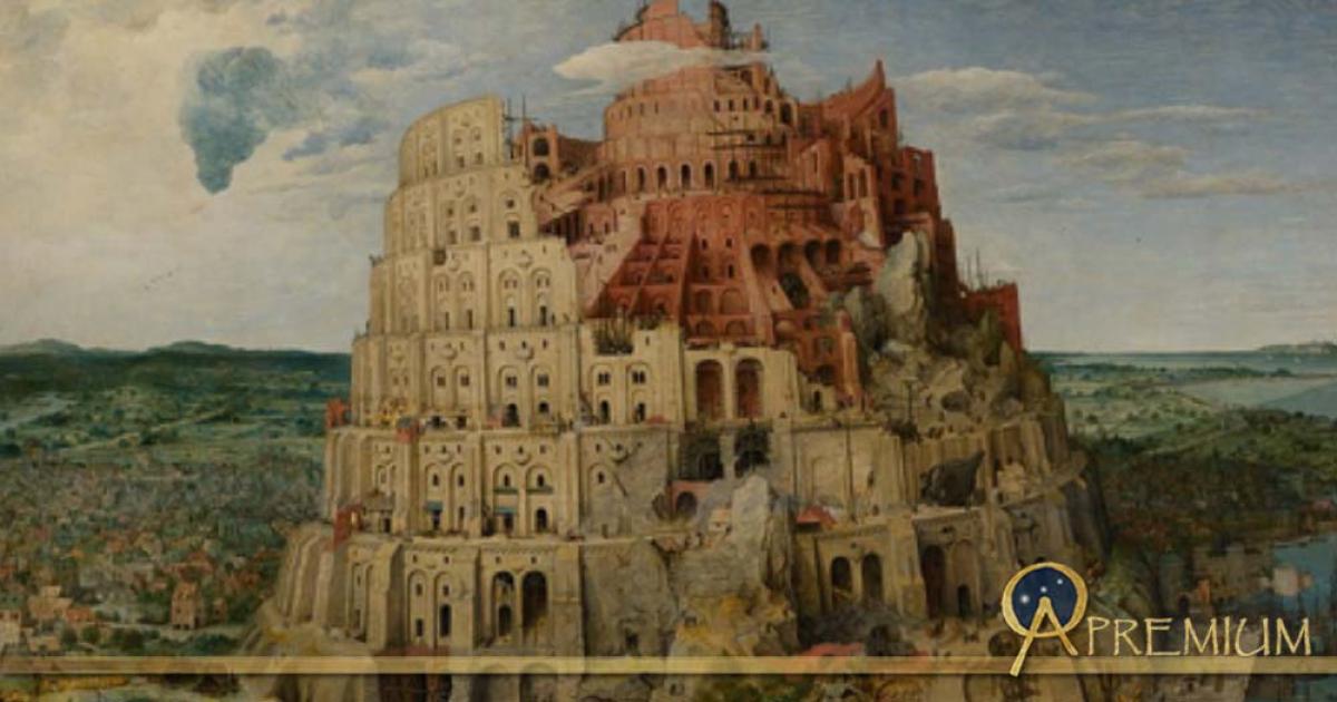 The Tower of Babel by Pieter Bruegel the Elder (1563) 