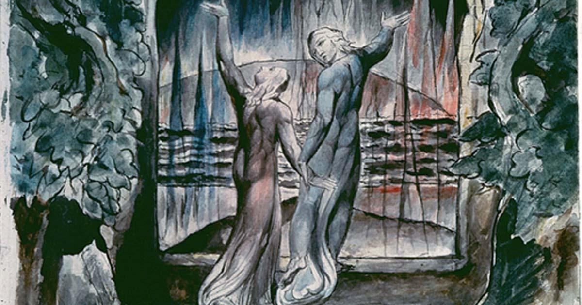 Illustrations to Dante's Divine Comedy: The Inscription over Hell-Gate