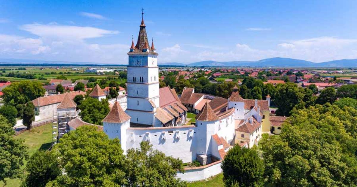 Transylvanian Fortified Church in Harman, Romania. Source: Calin Stan / Adobe Stock
