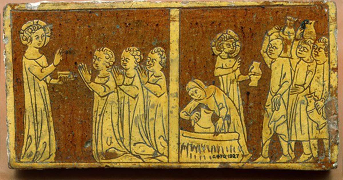 One of the Tring Tiles.