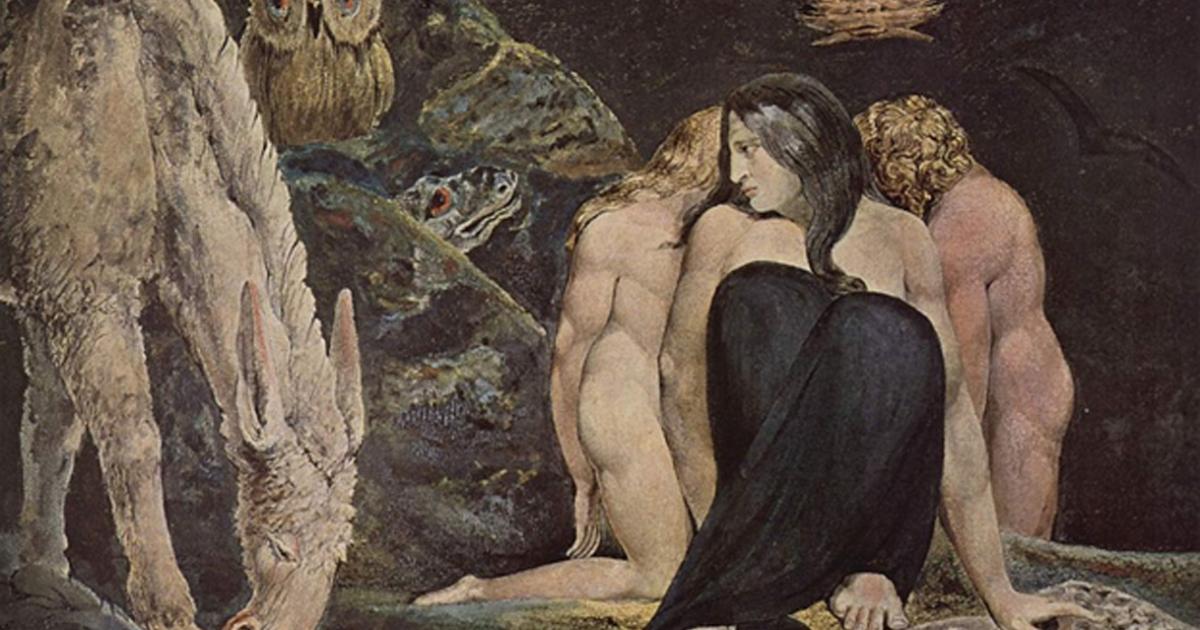 The Triple Hecate, 1795 William Blake.