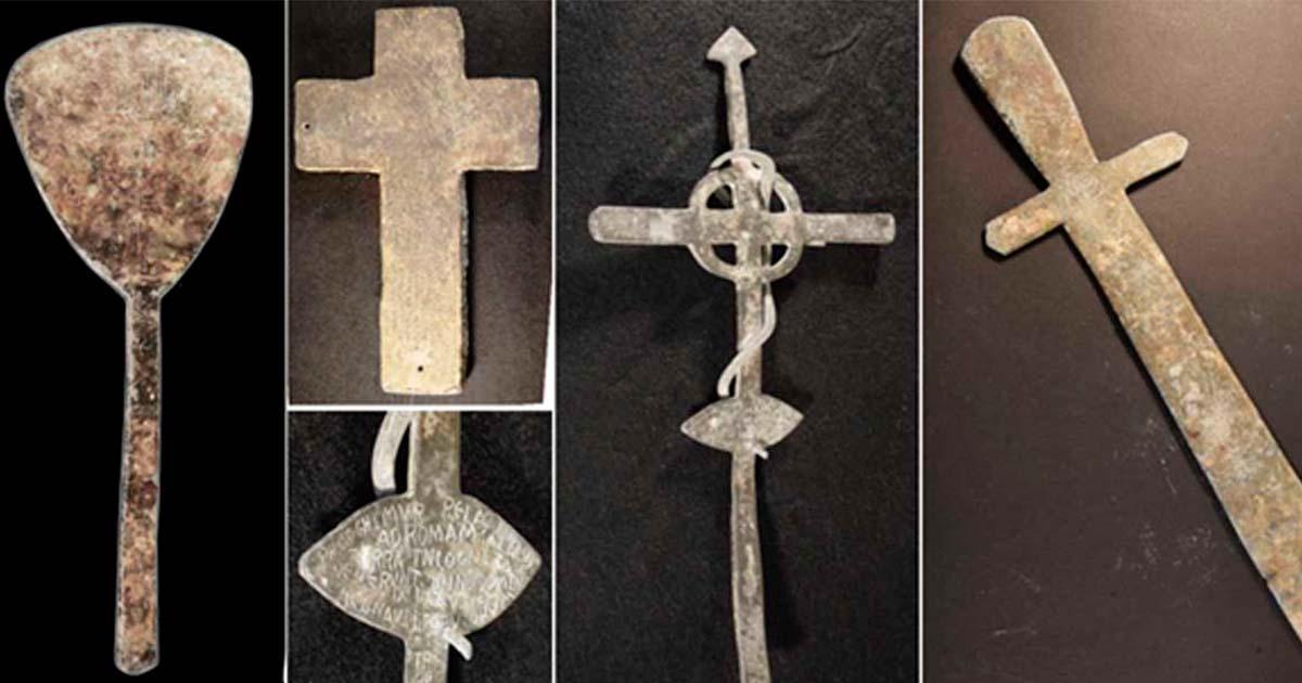 Four of the Tucson Artifacts  Source: The Tucson Artifacts / Photographs by Robert C. Hyde. © Donald N. Yates, 2013. All rights reserved. Used by special permission.