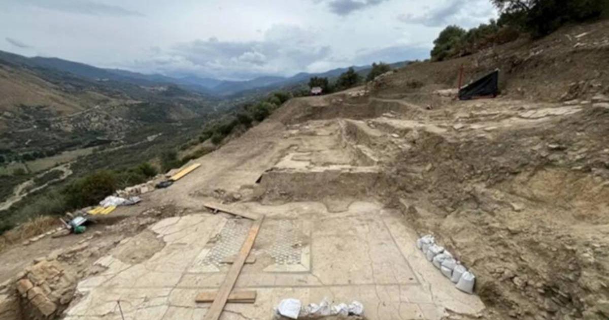 Newly discovered Roman thermal baths in the ancient city of Halaesa Archonidea