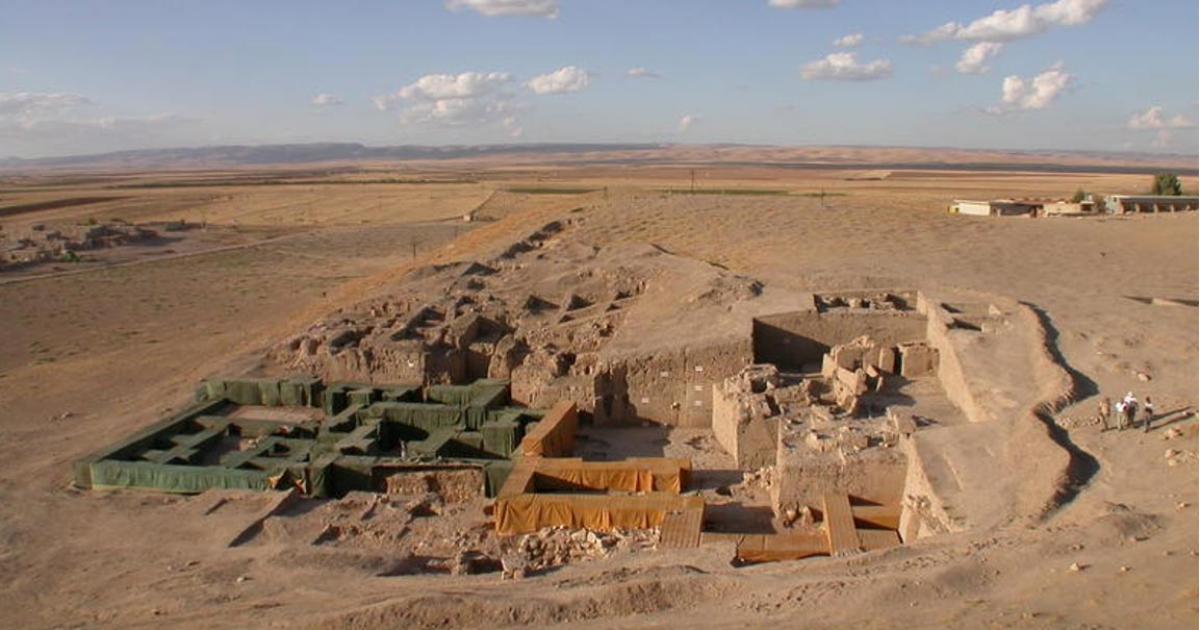 The Royal Palace of Urkesh, built around 2250 B.C. by king Tupkish. 