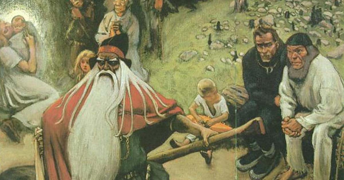 Akseli Gallen-Kallela: The Departure of Väinämöinen