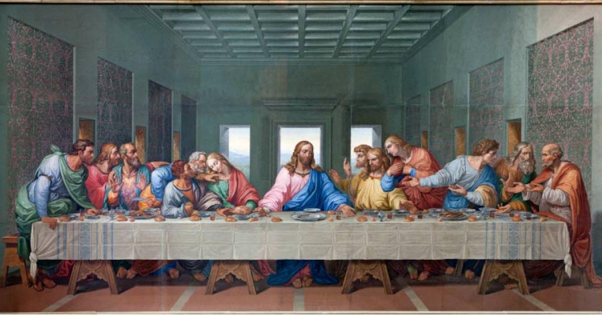 Vienna – Copy of Mosaic of Last supper by Leonardo da Vinci. Source: Renáta Sedmáková/Adobe Stock