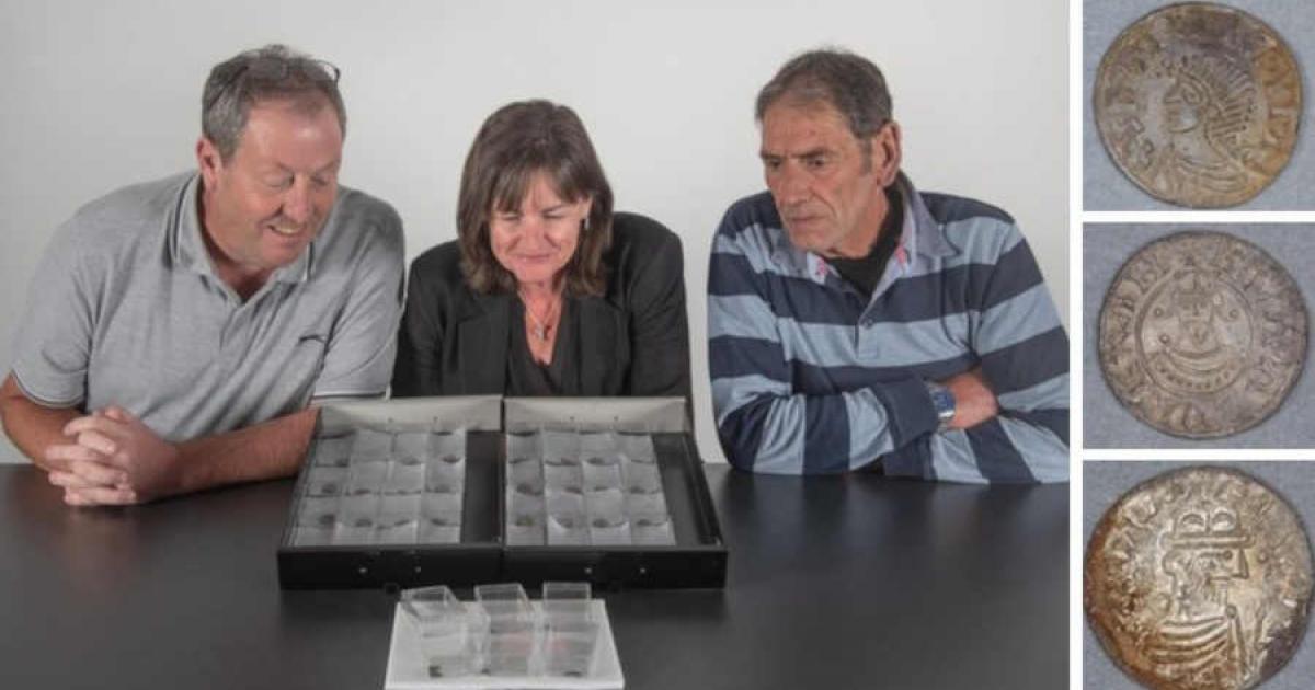 Viking Coin Hoard Find Includes a Fistful of Kings