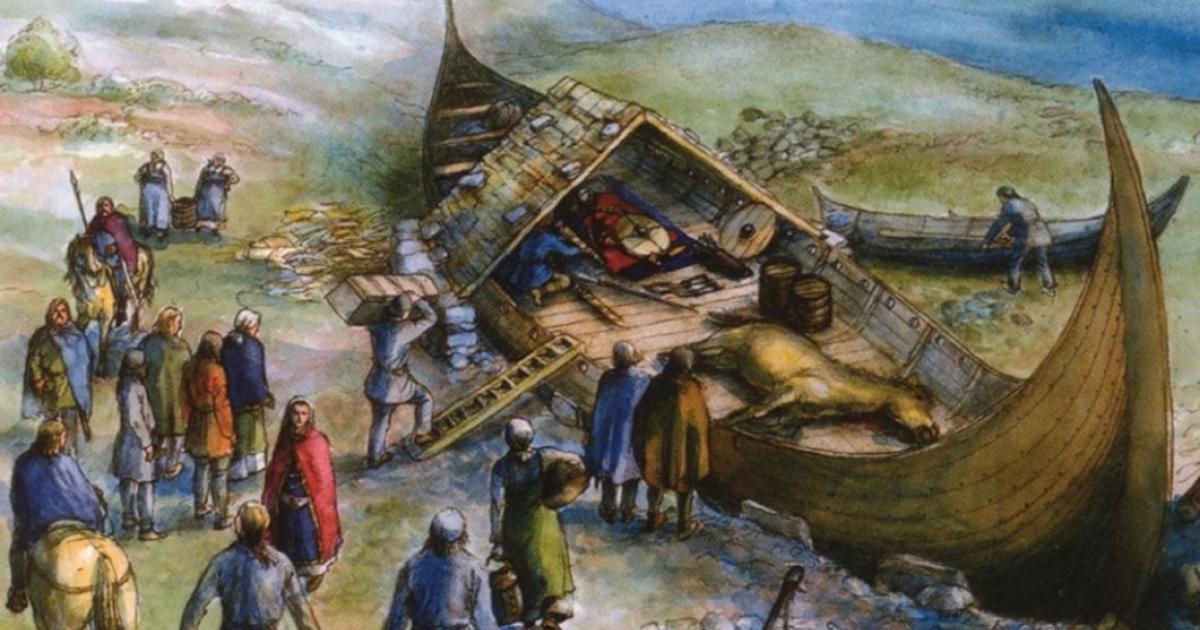 1,000-year-old Viking Boat Burial Discovered Under Market Square in Norway  | Ancient Origins