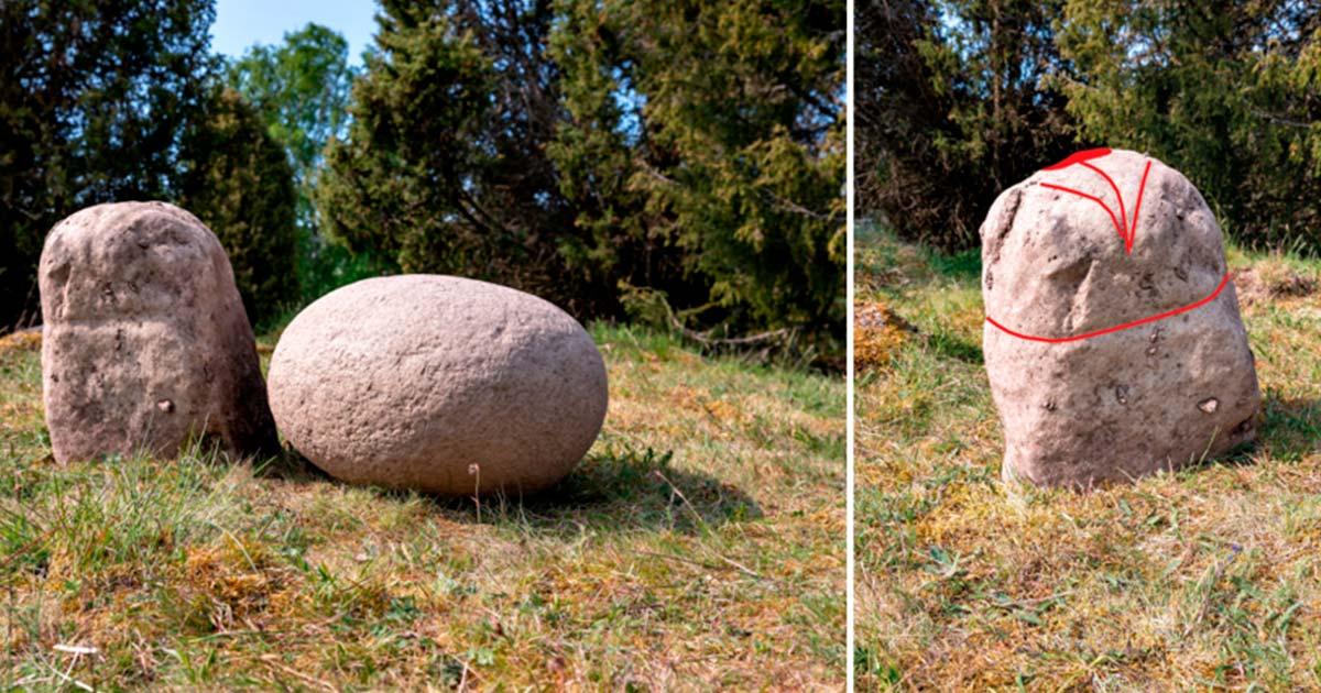 Phallic Shaped Rocks Viking Era Phallic Stone Discovered During Excavation of Burial Site ...