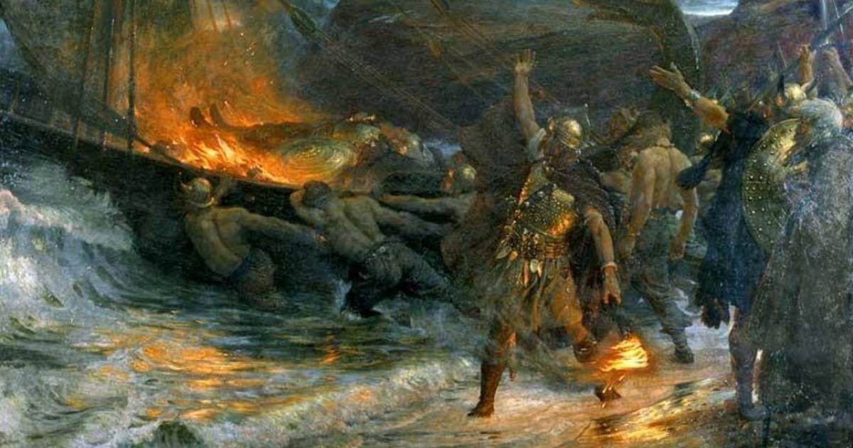 The Funeral of a Viking