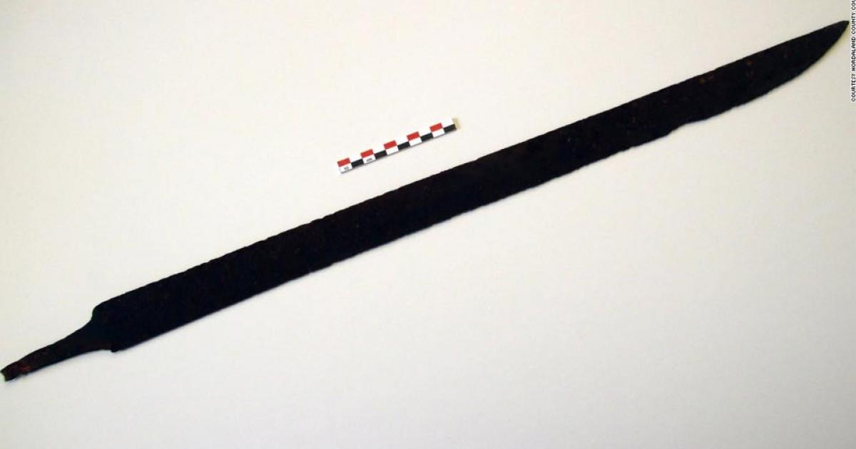8th century Viking sword discovered by a hiker in Norway. 