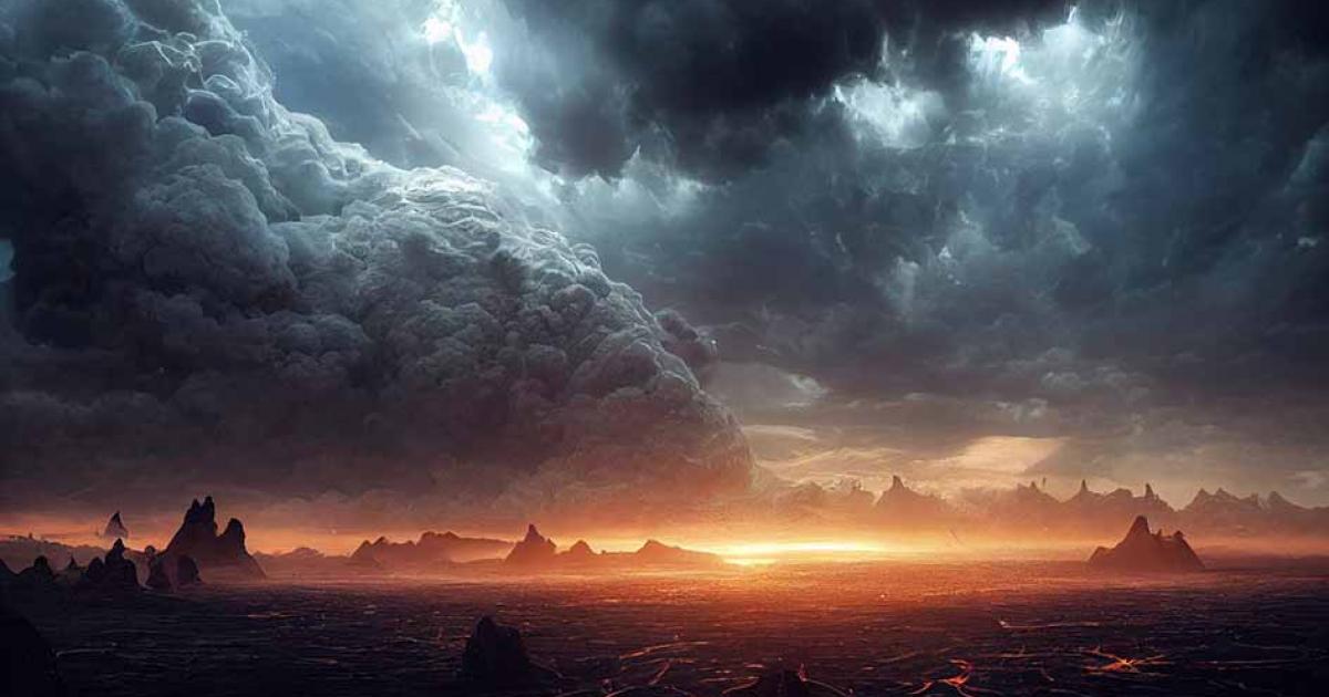  Apocalypse landscape. Source: ErenMotion / Adobe Stock.