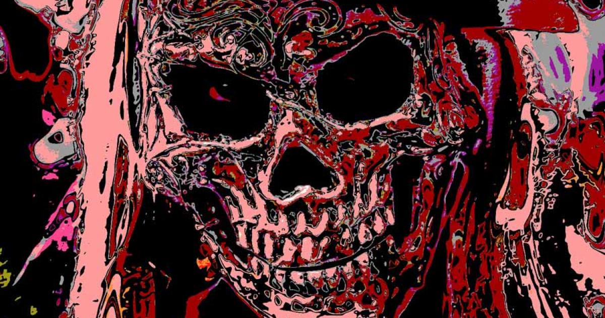 The smile of death in the ancient land of Haiti leads to conversations about zombies and Voodoo, both of which are still living beliefs. 		Source: corradobarattaphotos / Adobe Stock