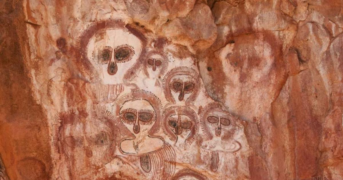 Wandjina rock art