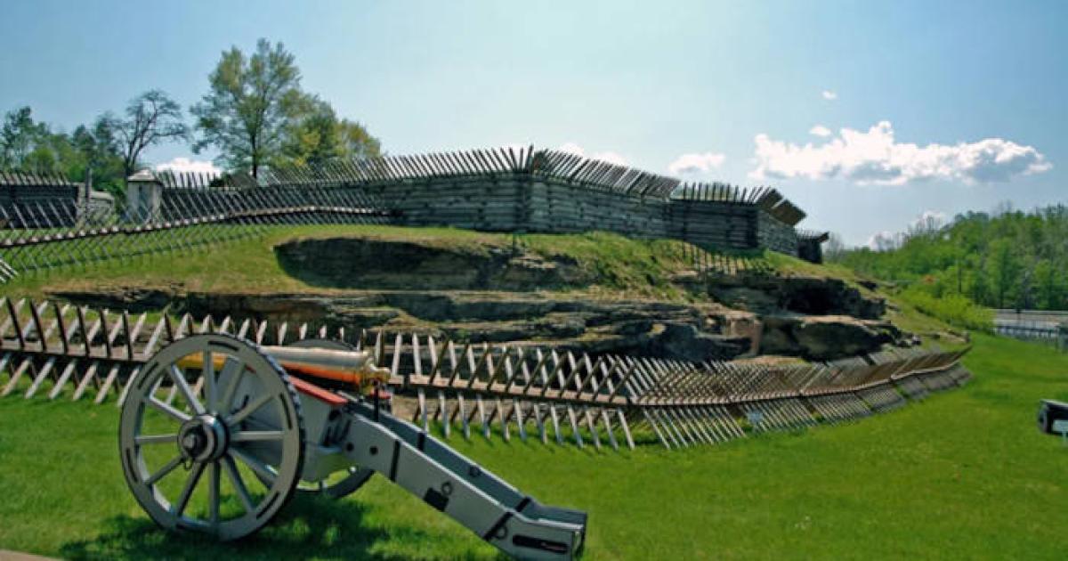 A view of Fort Ligonier