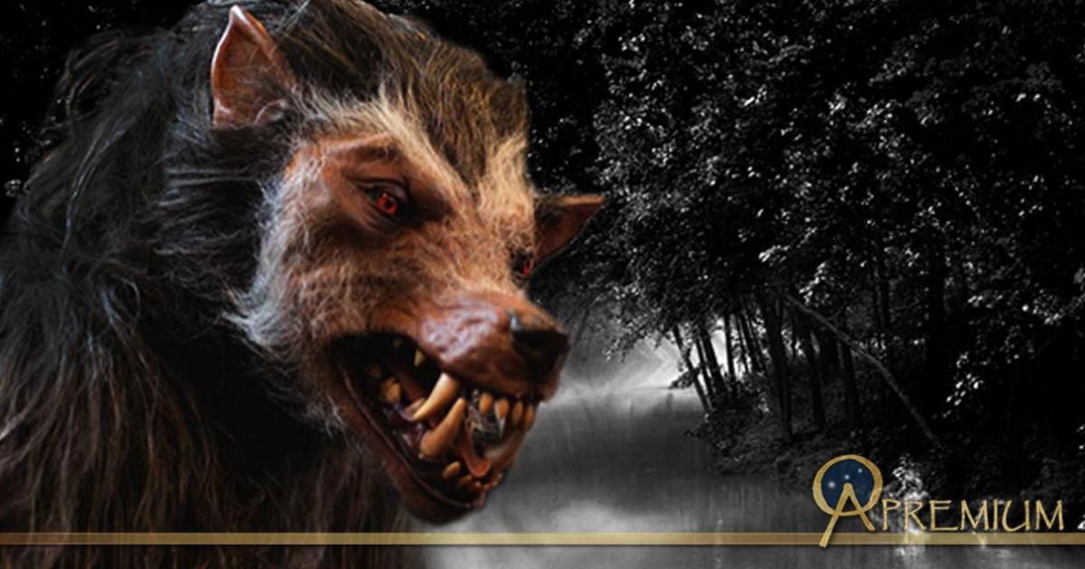 Deriv; Werewolf costume and natural landscape 